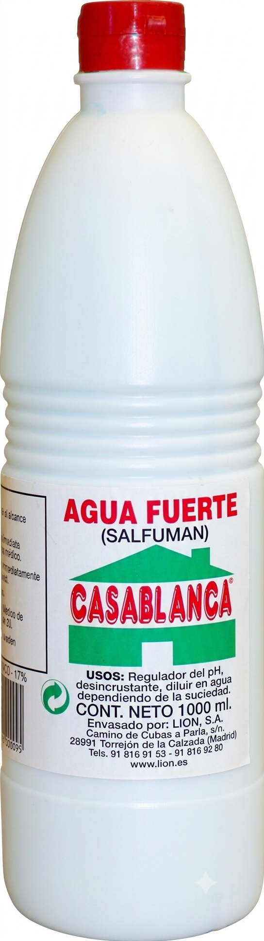 AGUA FUERTE CASABLANCA 1L